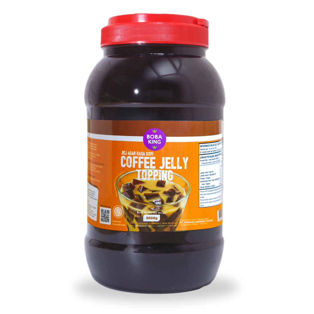 BOBA KING JELLY COFFEE 6 X 2 KG